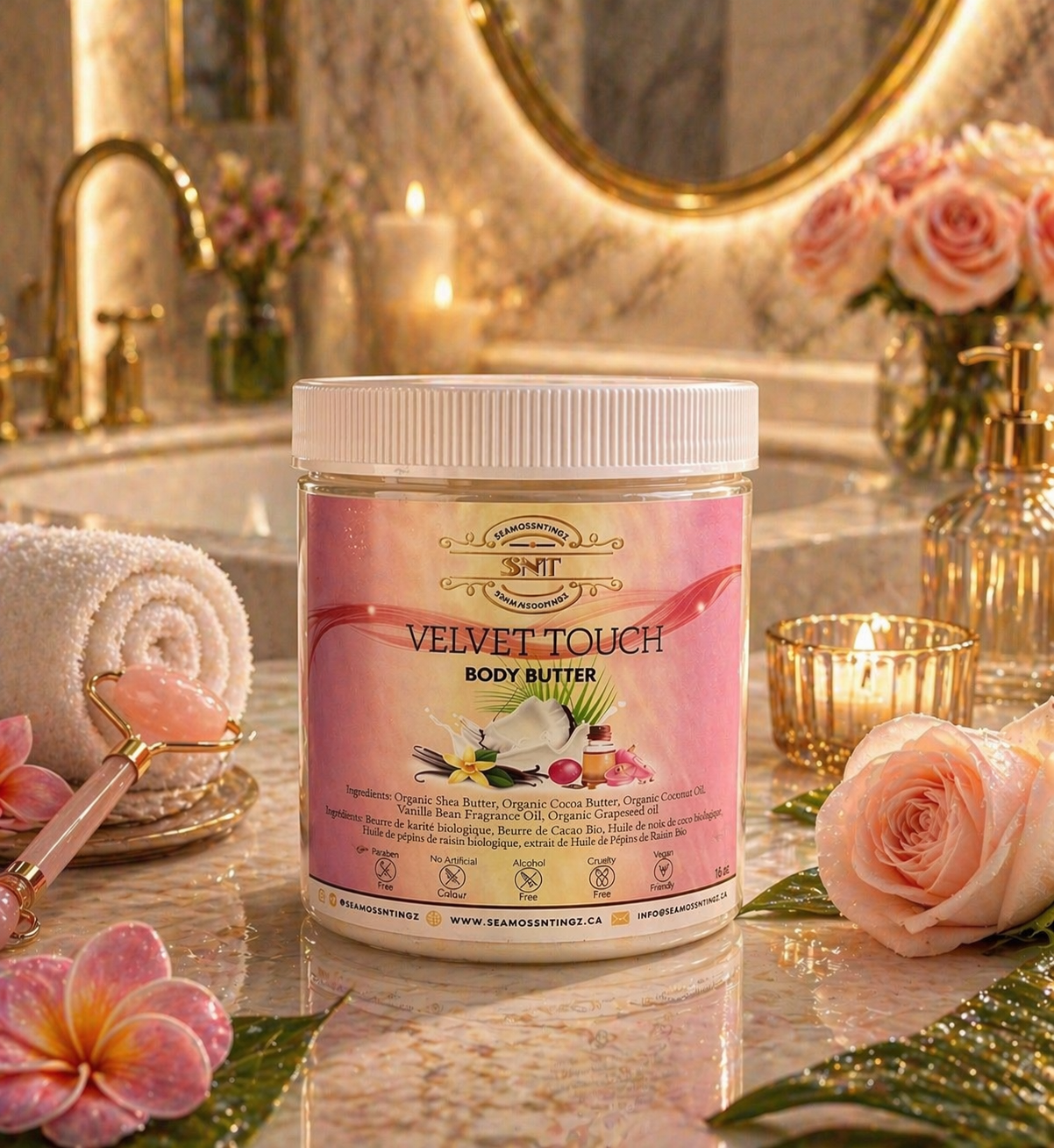 Velvet Touch Body Butter 16oz