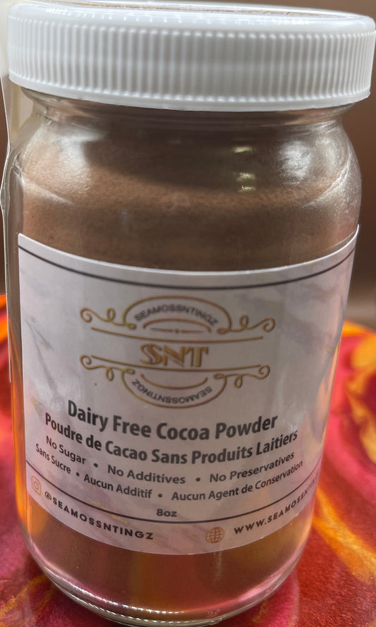 8oz All Natural Cocoa Powder (Dairy Free)