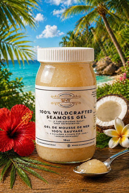 Wildcrafted Gold Sea Moss Gel