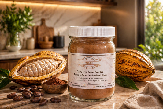Premium Raw Cocoa Powder (8oz) | Dairy-Free | Non-GMO | Ethically Sourced