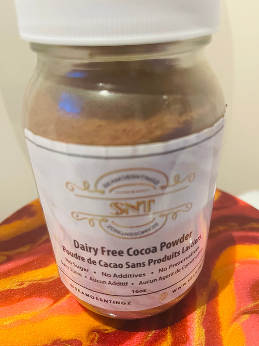 16oz All Natural Cocoa Powder (Diary Free)